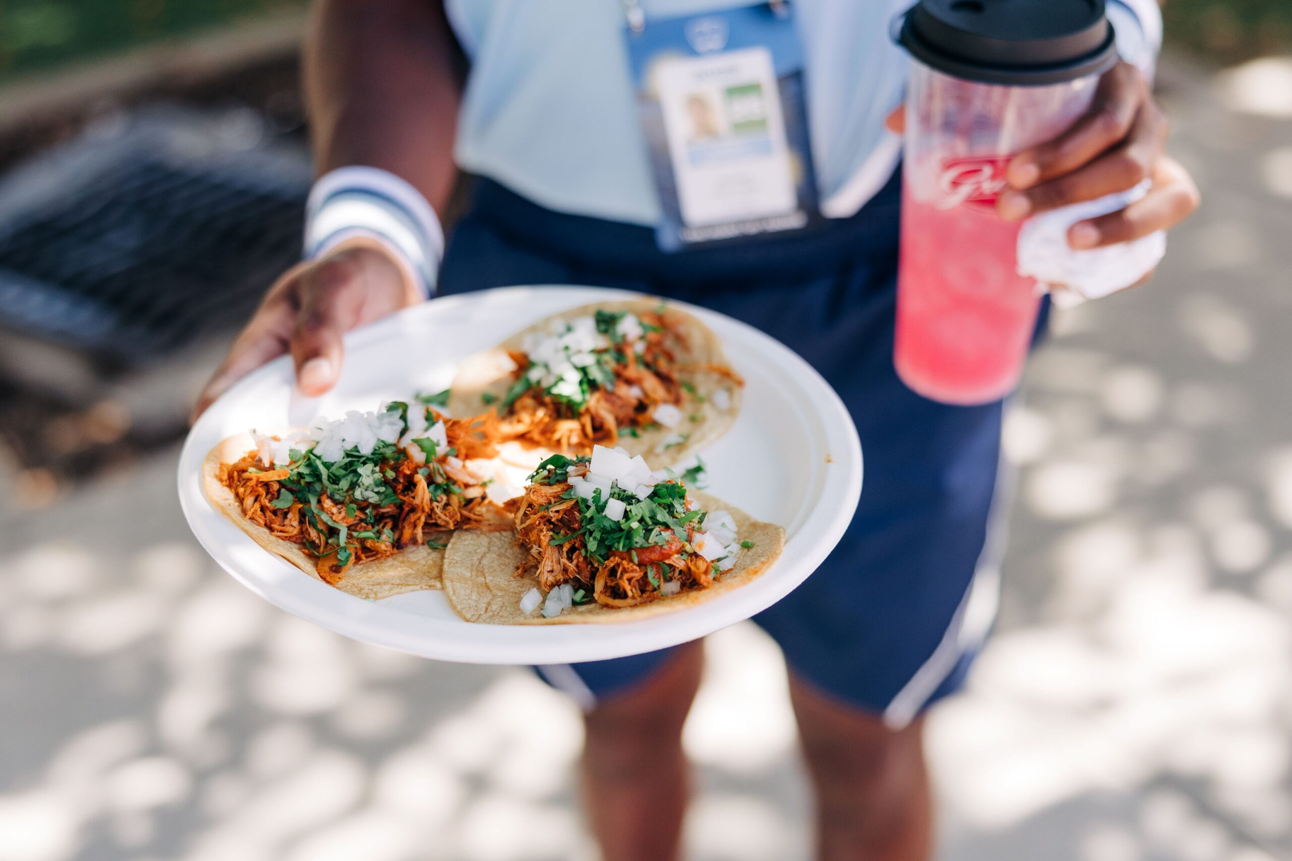 Tacos on a plate