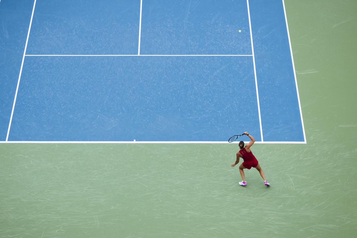 sabalenka center court