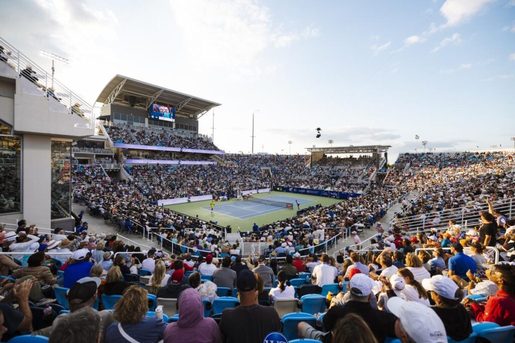 center court