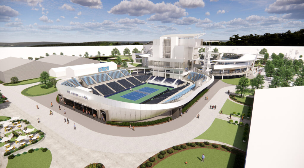 Cincinnati Open Grandstand Court in 2025