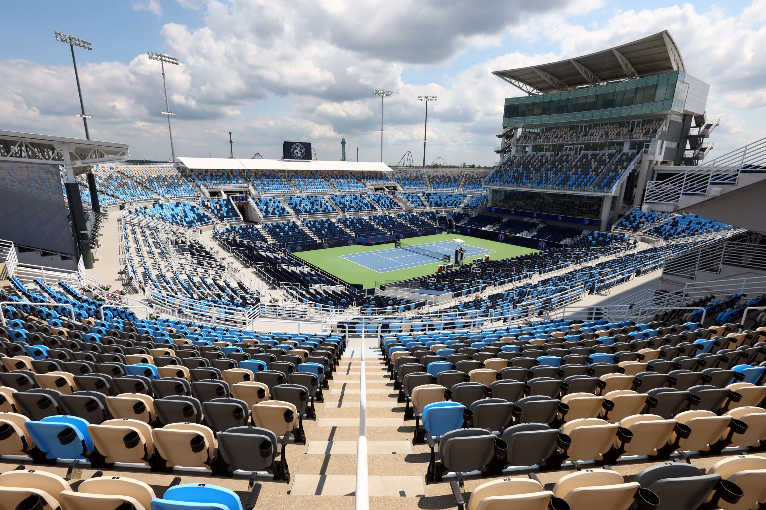 Center Court at the Cincinnati Open