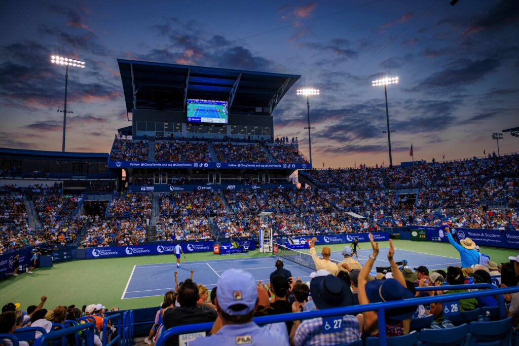 Center Court at the Cincinnati Open