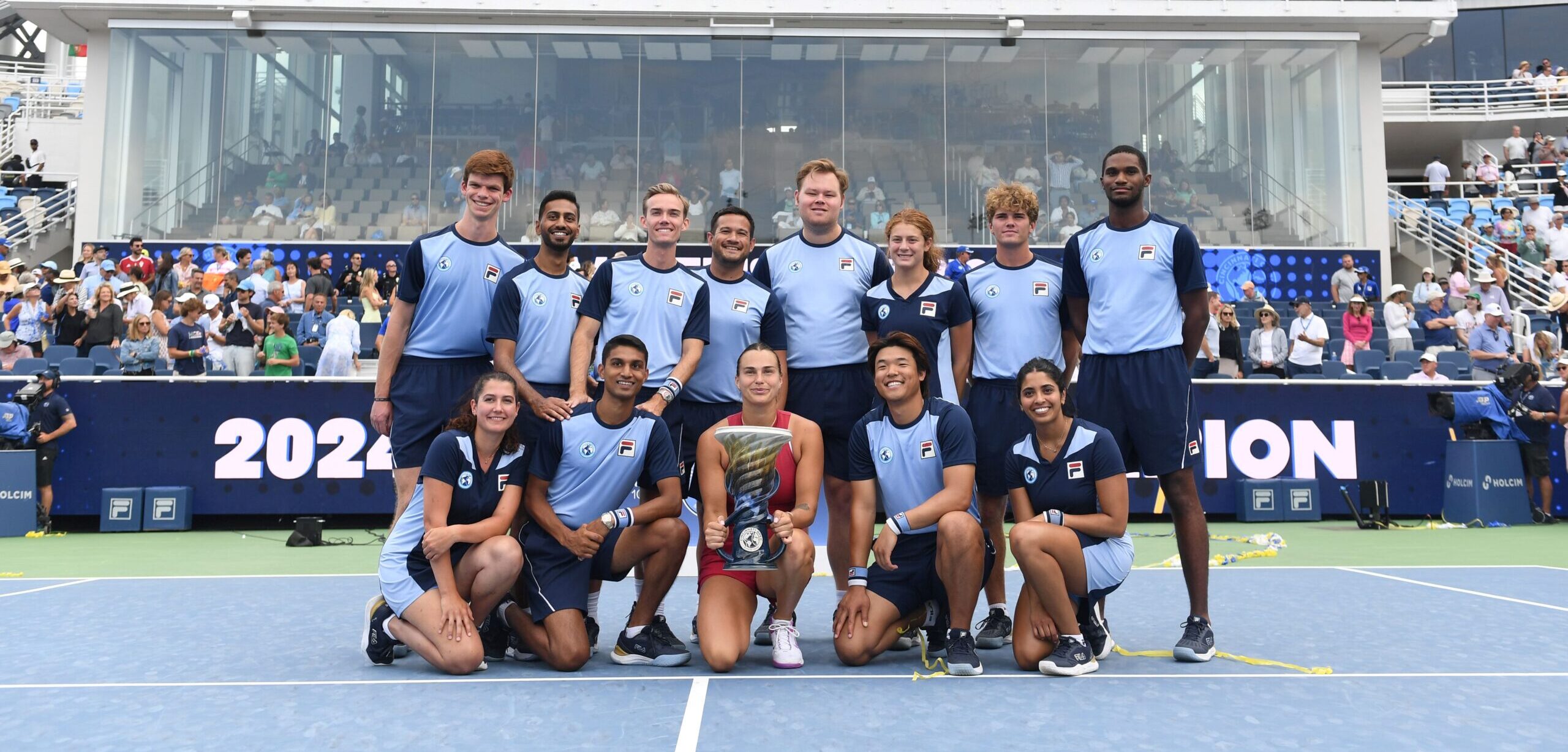 Ball Crew with Aryna Sabalenka