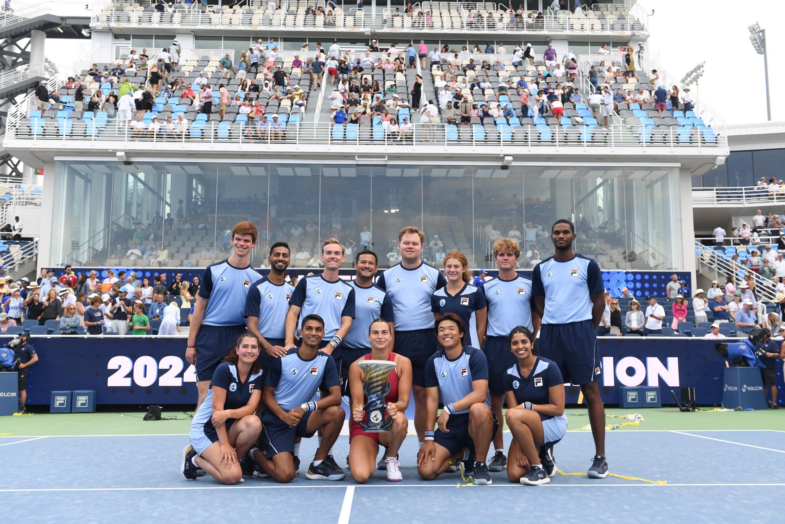 Ball Crew with Aryna Sabalenka