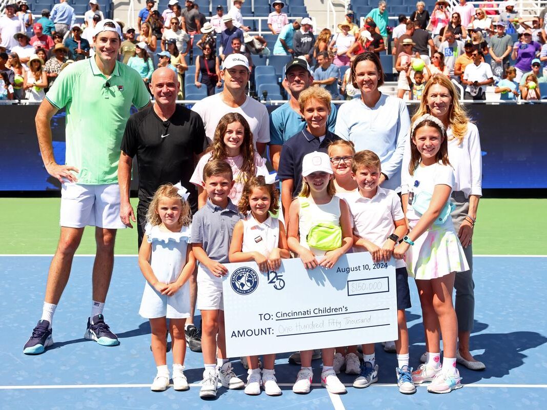 cincinnati children's check presentation with legends