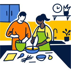 cooking at home