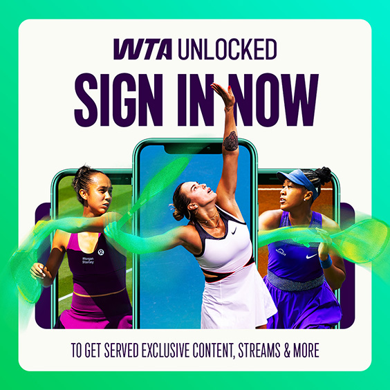 WTA unlocked asking you to sign in now