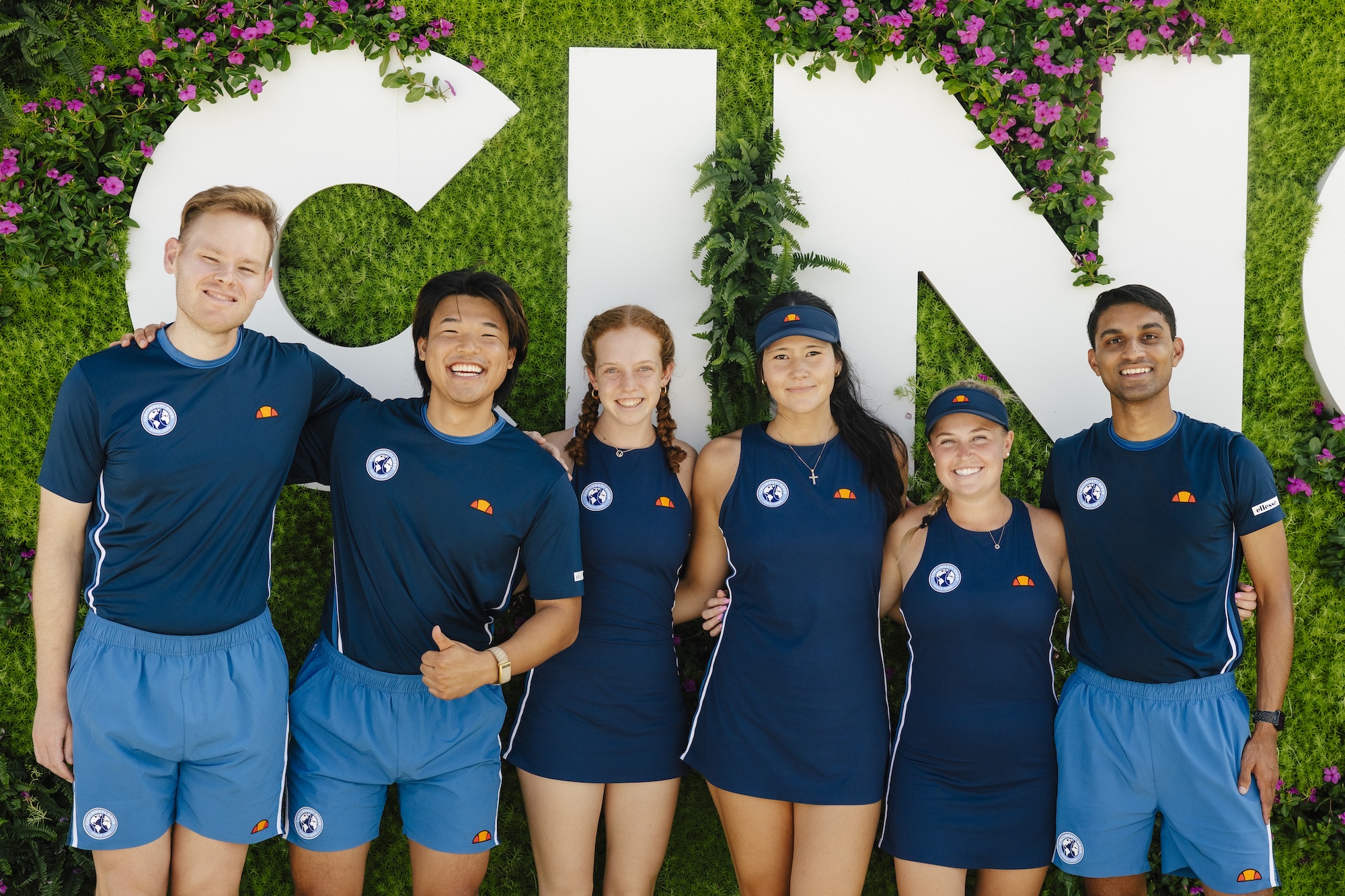 Group shot of ball kids